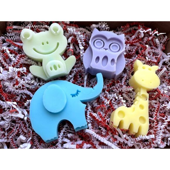 Handmade Goat's Milk Soap Animals 4 Piece Set! - Picture 3 of 7